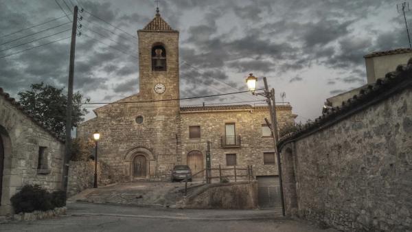 14.7.2014 Església de sant Pere  L'Ametlla de Segarra -  Ramon Sunyer