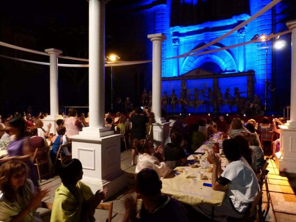 18.7.2014 sopar de la manduca  Guissona -  Ajuntament Guissona