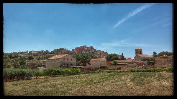 27.7.2014 El poble  Castellnou d'Oluges -  Ramon Sunyer