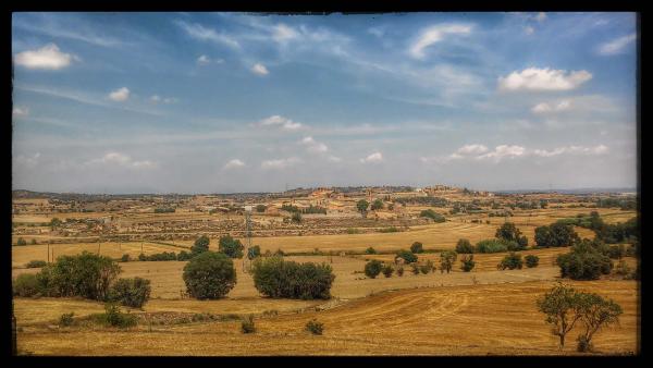 27.7.2014 El poble  Sant Martí de la Morana -  Ramon Sunyer