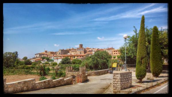 27.7.2014 El poble  Tarroja de Segarra -  Ramon Sunyer