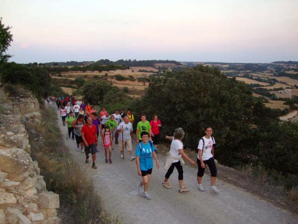 27 de Juliol de 2014 caminada popular nocturna  Vergós Guerrejat -  Sisco Rubió