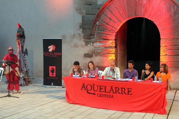 6.8.2014 Presentació del 37 Aquelarre  Cervera -  paeria cervera