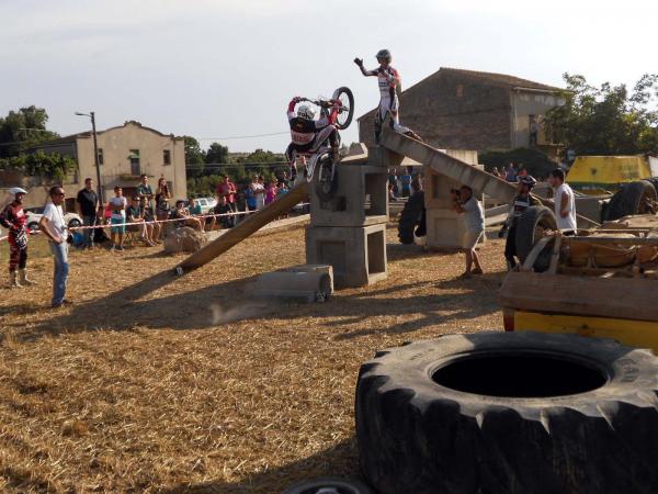 9 de Agost de 2014 II exhibició de trial  Sedó -  Ajuntament TiF