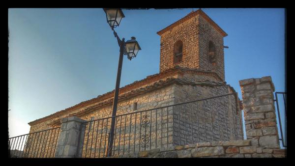 20.8.2014 Església Sant Pere romànic (XII, XVIII)  Sant Domí -  Ramon Sunyer