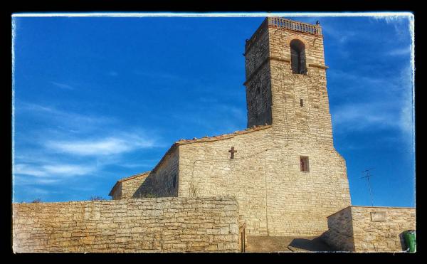 23.8.2014 Església Sant Jaume romànic (XII)  Portell -  Ramon Sunyer