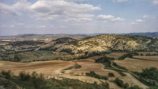 2.11.2014 Paisatge típic de la vall del llobregós  Talteüll -  Ramon Sunyer