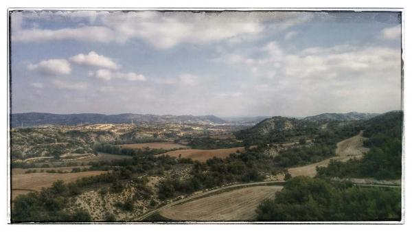 2.11.2014 Vista de Torà  Talteüll -  Ramon Sunyer