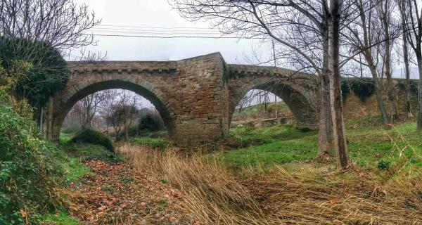 27 de Desembre de 2014 Pont romànic  Sanaüja -  Ramon Sunyer