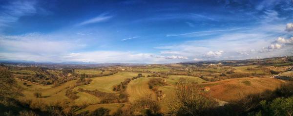 6.2.2015 Panoràmica mirant al nord  Dusfort -  Ramon Sunyer