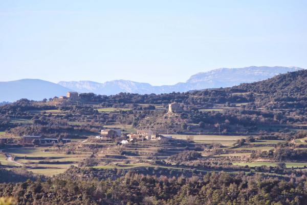 31.1.2015 Vista de Puigredon  Sant Serni -  Ramon Sunyer