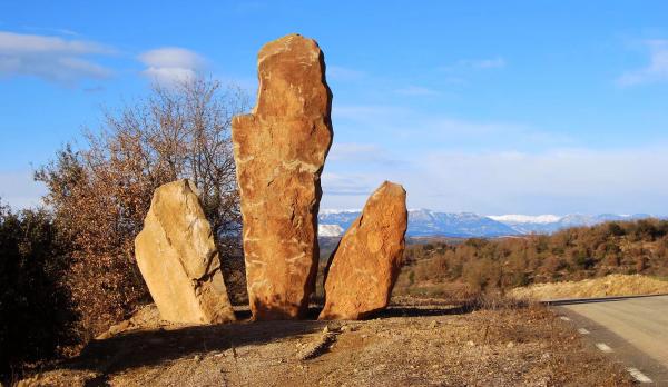 6.2.2015 Monolits a mas Castellanes  Ardèvol -  Ramon Sunyer