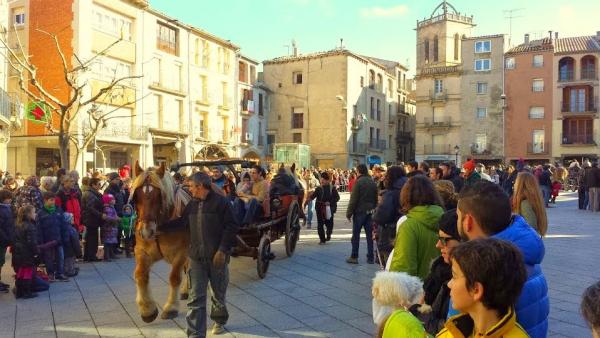 11.1.2014 Festa dels Tres Tombs  Santa Coloma de Queralt -  Frederic Vallbona