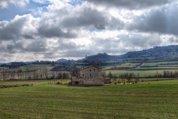 21.2.2015 Paisatge, Talavera al fons  Sant Pere dels Arquells -  Ramon Sunyer