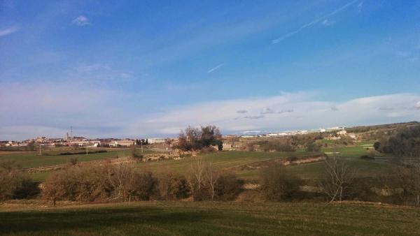 21.1.2015 Vista panoràmica a l'hivern  Calaf -  Ramon Sunyer