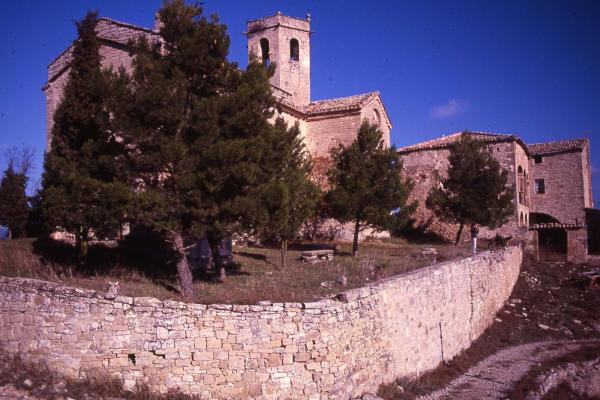 18.3.1987 Església Santa Fe  Calonge de Segarra -  Ramon Sunyer