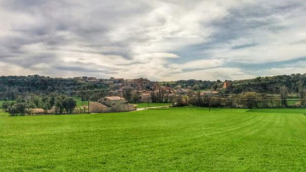 29.3.2015 vista general  Castellnou d'Oluges -  Ramon Sunyer