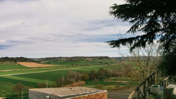 29.3.2015 vista de la vall del sió  Castellnou d'Oluges -  Ramon Sunyer