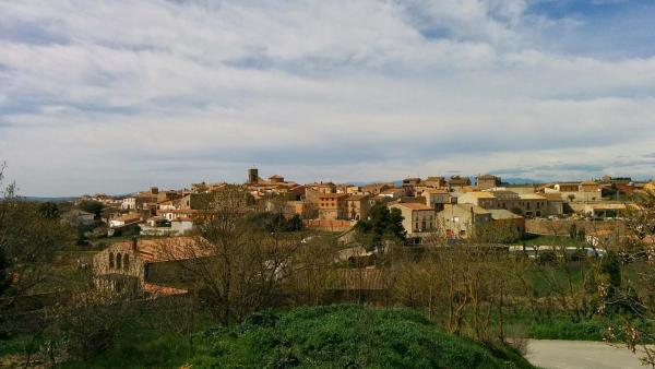 29.3.2015 Vista general  Tarroja de Segarra -  Ramon Sunyer