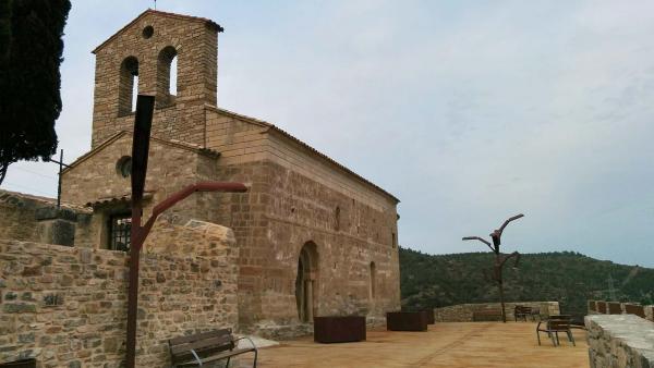 11.4.2015 Santa Maria romànic s XII  Veciana -  Ramon Sunyer