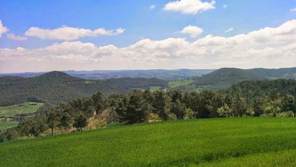 19 de Abril de 2015 Vista d'Argençola  Carbasí -  Ramon Sunyer