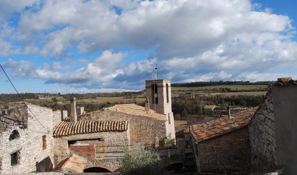 1.2.2015 vista del poble  Ferran -  Ramon Sunyer