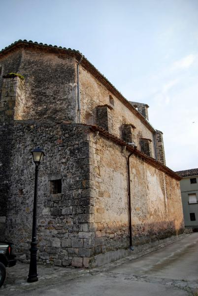 14.6.2015 Església Santa Maria gòtic (XVI)  Pontils -  Ramon Sunyer