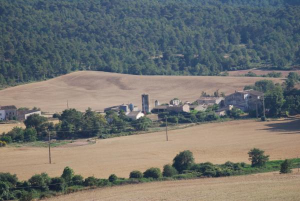 24.6.2015 Vista del poble  Montealegre -  Ramon Sunyer