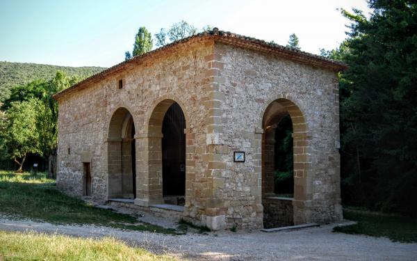 24.6.2015 Capella de les fonts  Rocamora i Sant Magí de la Brufaganya -  Ramon Sunyer