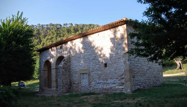 24.6.2015 Capella de les fonts  Rocamora i Sant Magí de la Brufaganya -  Ramon Sunyer