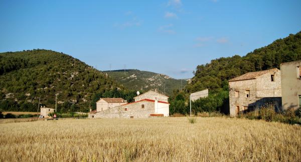 24.6.2015 vista del poble  Vallespinosa -  Ramon Sunyer