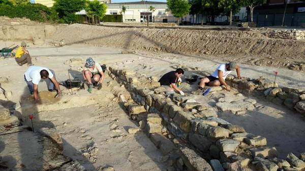 6 de Juliol de 2015 curs d’arqueologia Ciutat romana de Iesso  Guissona -  Museu Guissona