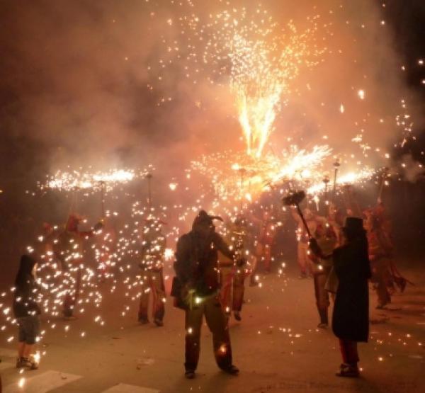 4.7.2015 7a Trobada de diables de la Segarra Històrica  Sanaüja -  Daniel Espejo Fraga