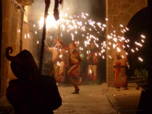 4.7.2015 7a Trobada de diables de la Segarra Històrica  Sanaüja -  Daniel Espejo Fraga