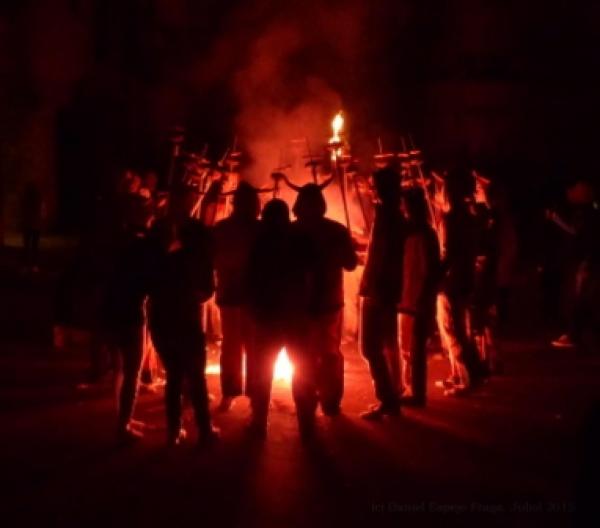 4.7.2015 7a Trobada de diables de la Segarra Històrica  Sanaüja -  Daniel Espejo Fraga