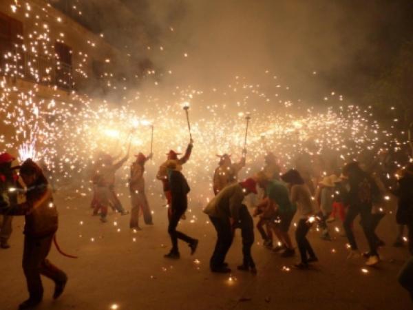 4.7.2015 7a Trobada de diables de la Segarra Històrica  Sanaüja -  Daniel Espejo Fraga