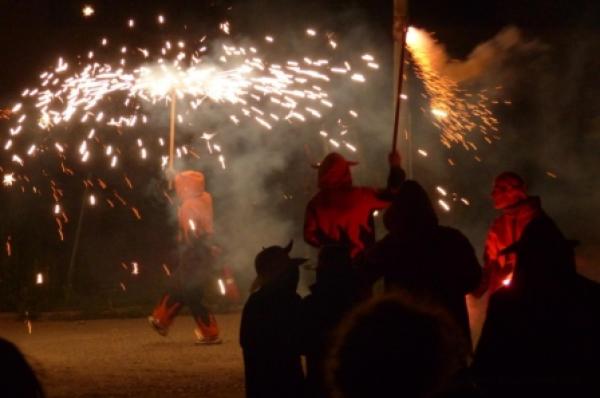 4.7.2015 7a Trobada de diables de la Segarra Històrica  Sanaüja -  Daniel Espejo Fraga