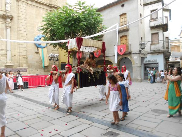 21.7.2015 cort de Cleopatra  Guissona -  Turisme Guissona