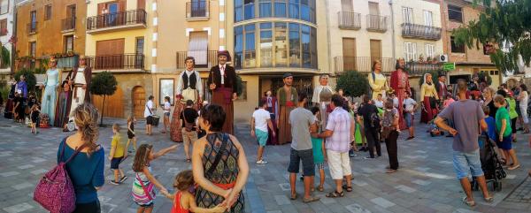 29.8.2015 Trobada gegants  Torà -  Ramon Sunyer