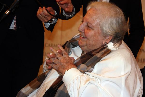 Carme Balcells en un homenatge - Barcelona Carme Balcells en un homenatge - Barcelona