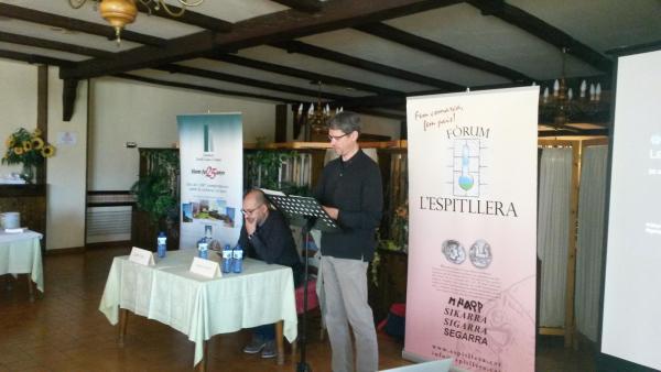 Albert Turull, president de l'Espitllera, va obrir la jornada - Torà Albert Turull, president de l'Espitllera, va obrir la jornada - Torà