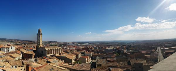 1.11.2015 Panoràmica des del castell  Calaf -  Ramon Sunyer