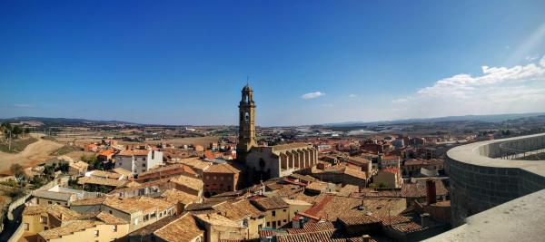 1.11.2015 Panoràmica des del castell  Calaf -  Ramon Sunyer