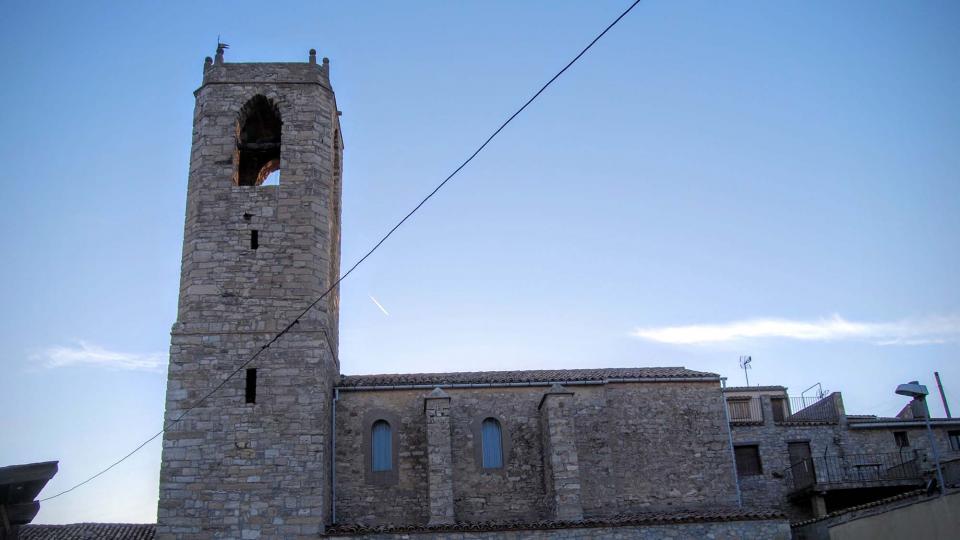 28 de Agost de 2015 Església Sant Salvador(XVIII)  Montoliu de Segarra -  Ramon Sunyer