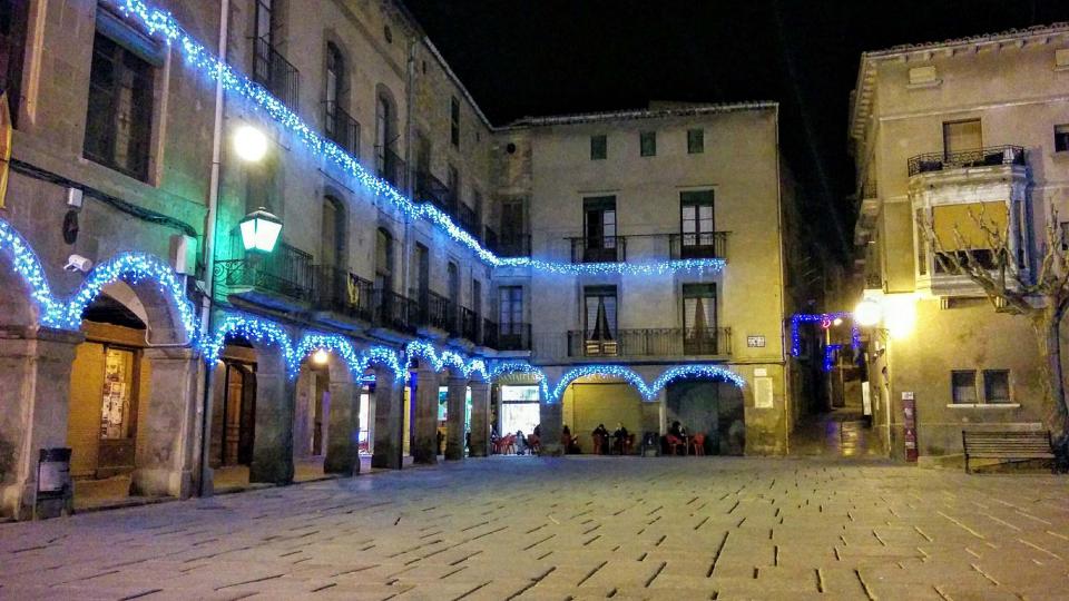 7.12.2015 plaça major  Guissona -  Ramon Sunyer