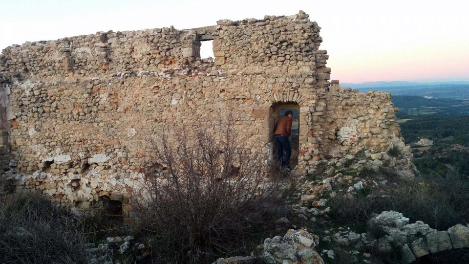 16.1.2016 Castell de Queralt  Bellprat -  Ramon Sunyer