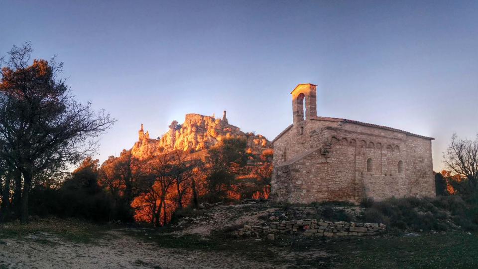 16.1.2016 Castell i Sant Jaume de Queralt  Bellprat -  Ramon Sunyer