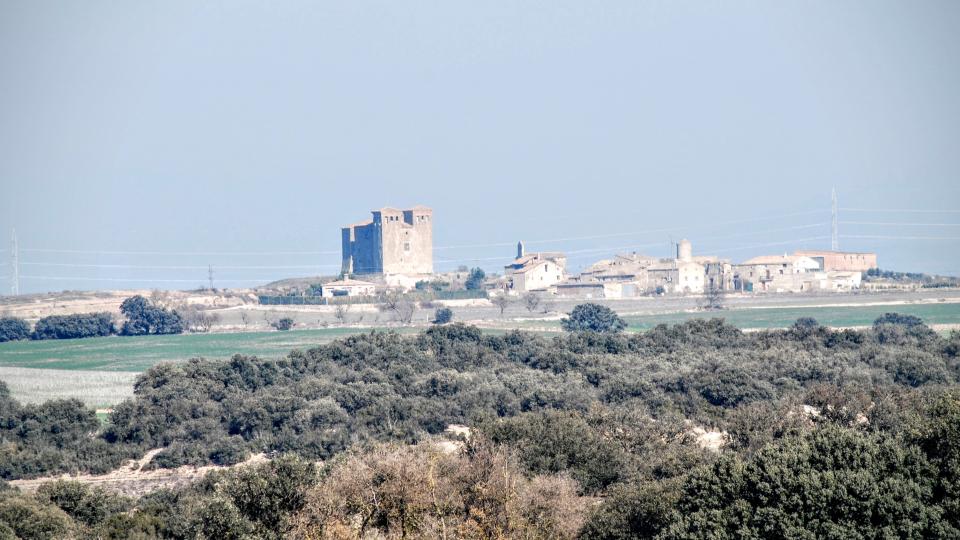 24.1.2016 Montcortès de Segarra des del Canós  Montcortès de Segarra -  Ramon Sunyer