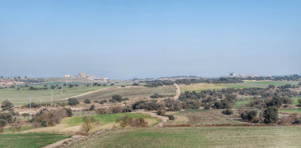 24.1.2016 L'Aranyó i Montcortès des del Canós  El Canós -  Ramon Sunyer