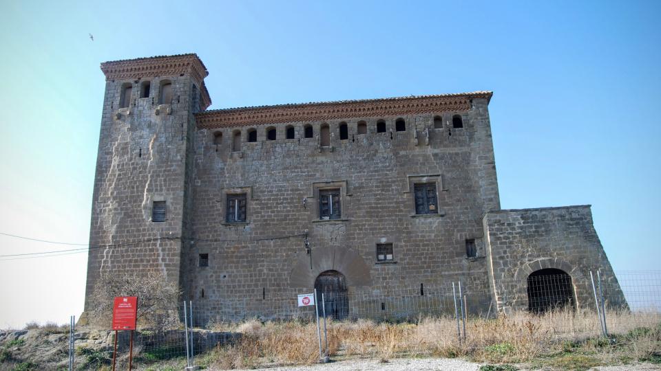 24.1.2016 castell  Montcortès de Segarra -  Ramon Sunyer